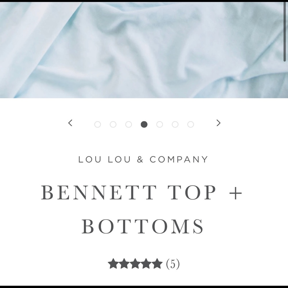 Lou Lou & Company Bennett Top and Bottom Set